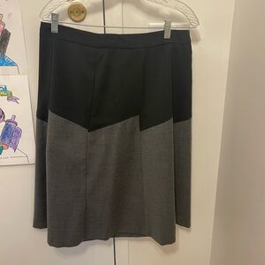 Elegant Black and Gray Women's Skirt